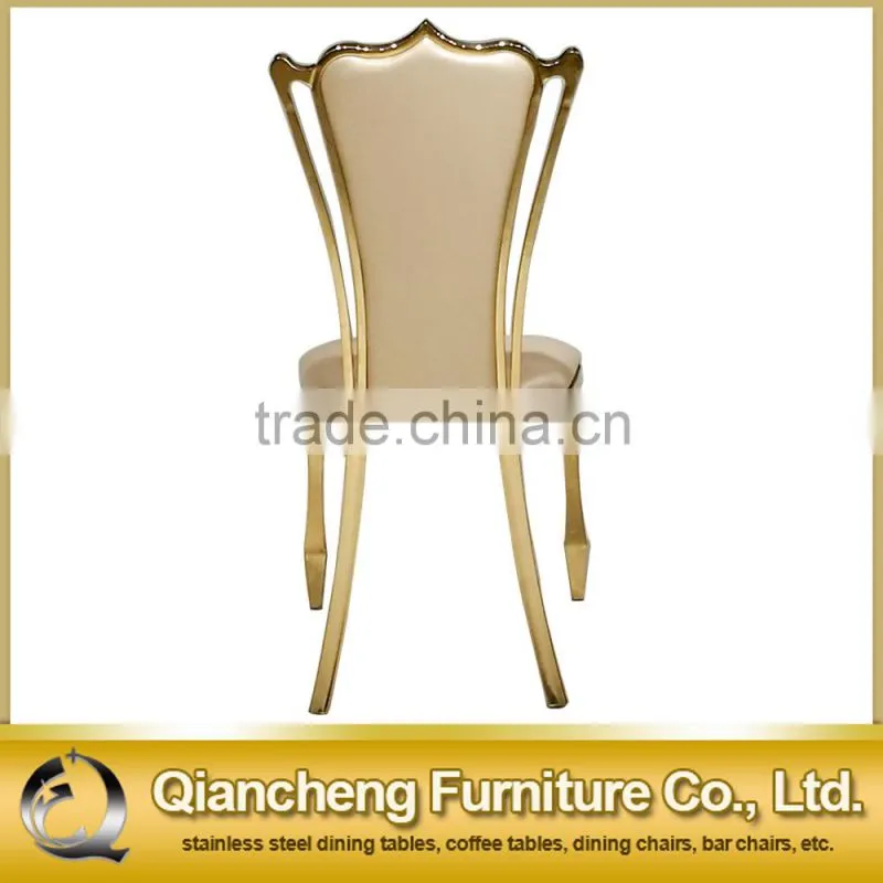 hot golden stainless steel wedding chiavari chair for wedding reception