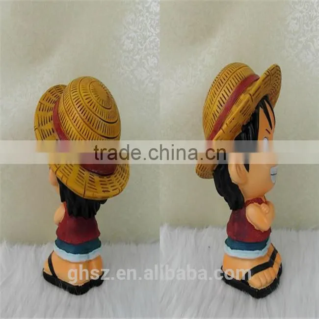 Guo hao custom hot toys one piece action plastic figurine