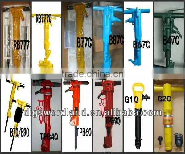 Durable drill rods for pneumatic rock drill