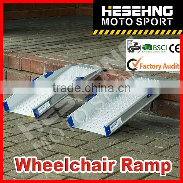 HESHENG 2014 HOT SELL Folding Wheelchair Ramp with CE approved