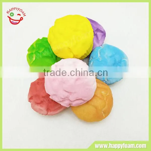 Colorful Scented squishy slow rising bread foam stress balls