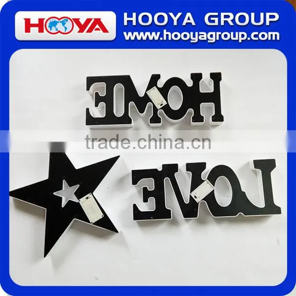 marquee light with five-pointed star shape with different colours