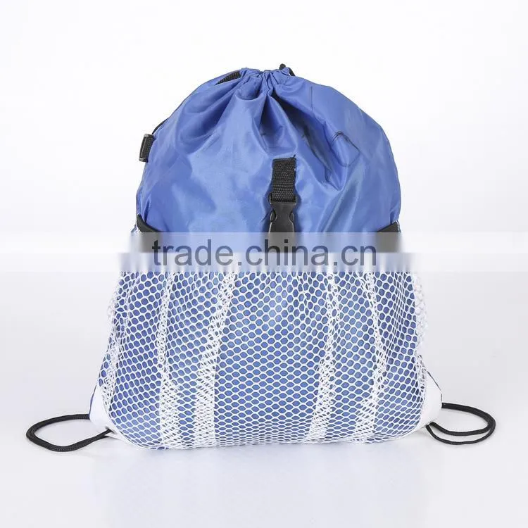 Gymsack Drawstring Gym Bag with Pockets for Outdoor Storage(TM-CDR-230)
