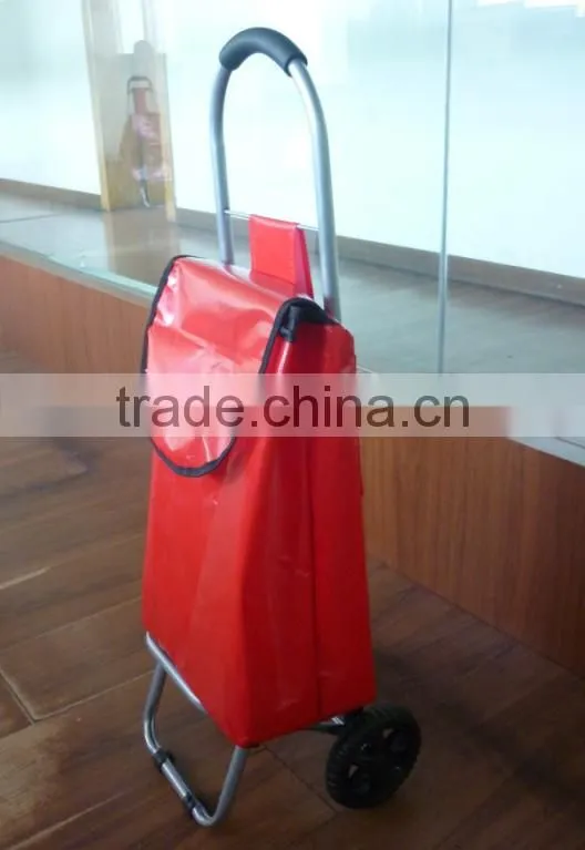 High Quality foldable trolley cooler bag with wheels