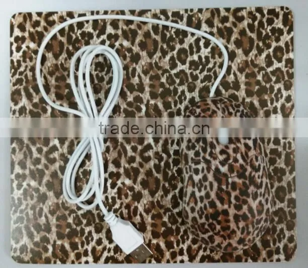 Interent USB optical mouse & mousepad set