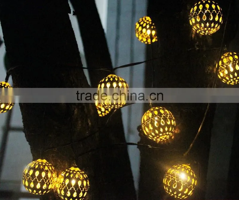 2016 new product Solar power christmas 3m 10 led light Strip Lamp Wedding Xmas Party Garden Decor