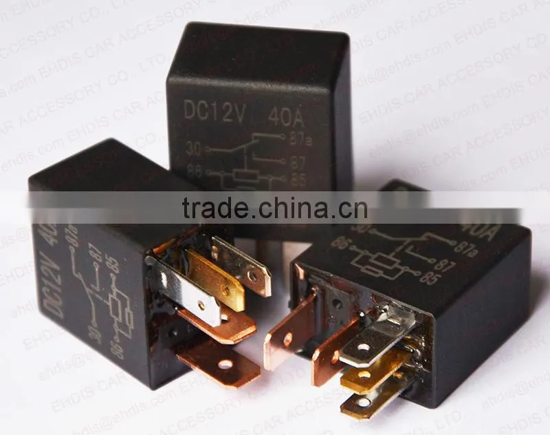 car ssr relay 12v 24v 40a violet relay 5pin make in china