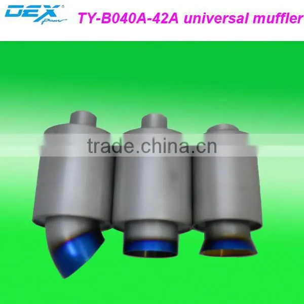 high quality car stainless steel exhaust muffler tips