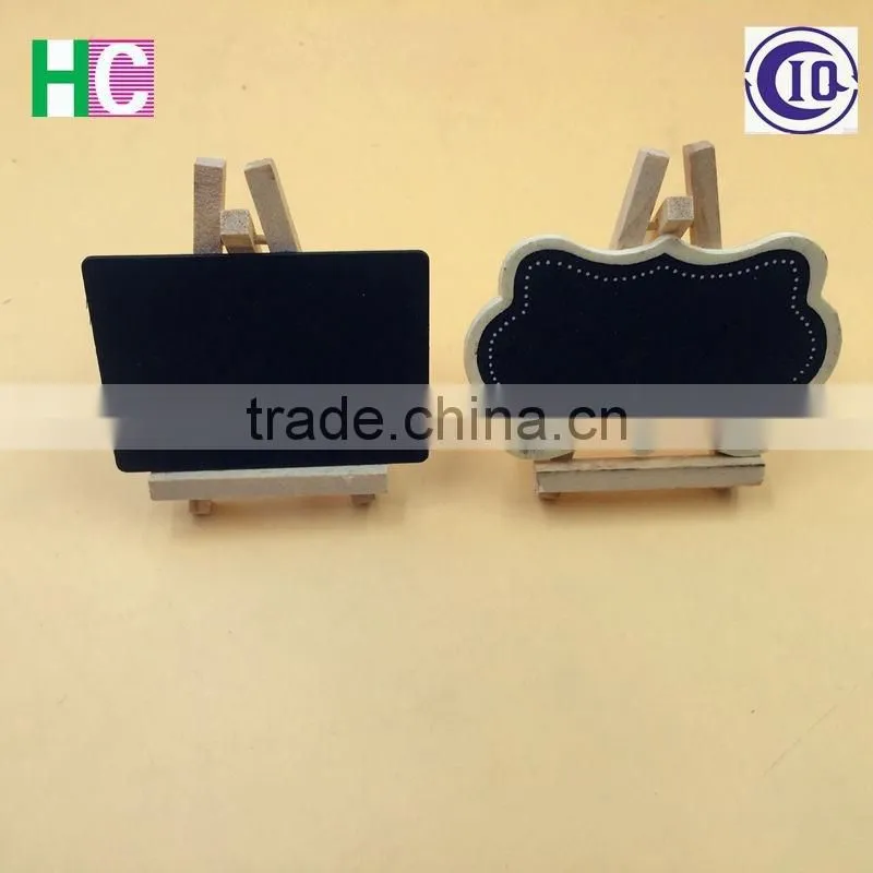 wooden blackboard clip for wedding