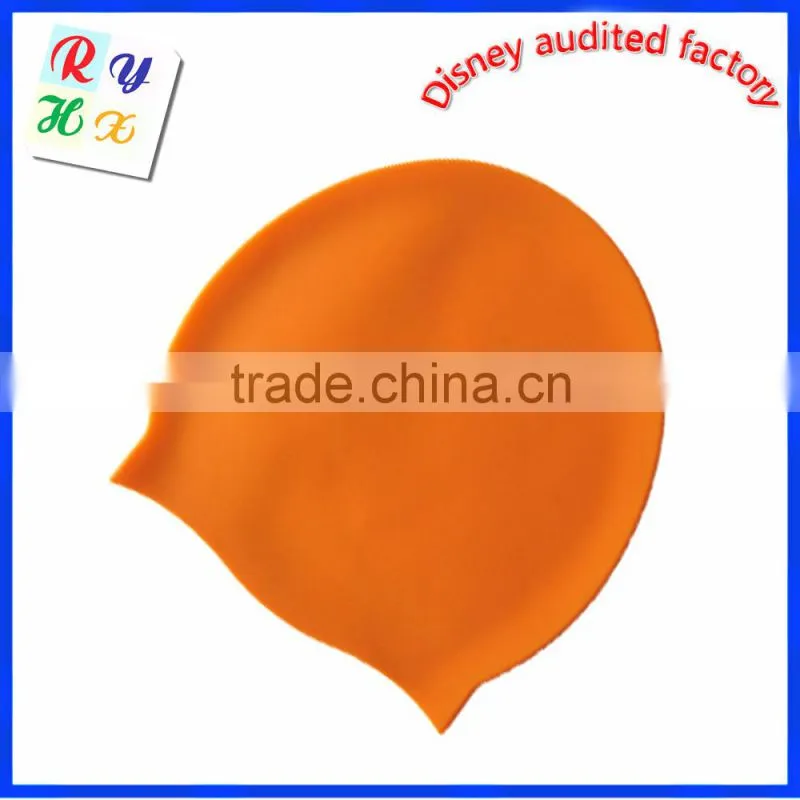 2015 newest design funny cartoon kids swimming cap