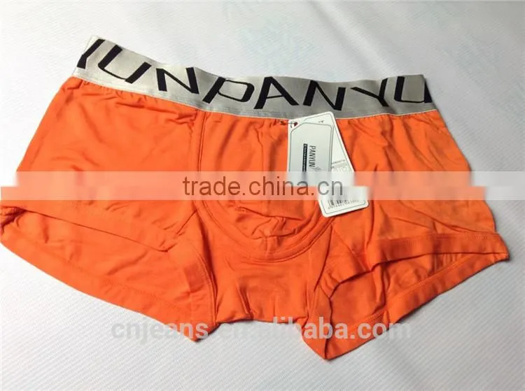 GZY 2016 top design mens cotton boxer brief in stock