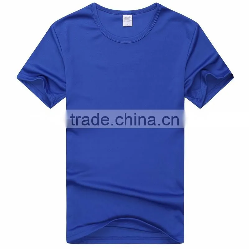 Factory price round neck cheap plain dyed cotton fitted t-shirts