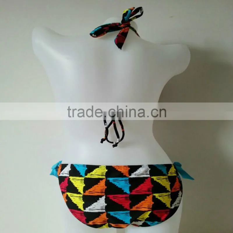 Summer best-sell stylish AOP bikini swimwear
