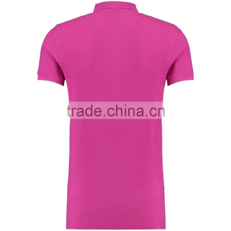 MGOO OEM Services Plain Color Mens T shirts Buttons Up Fly Mens Tops New Design Polo