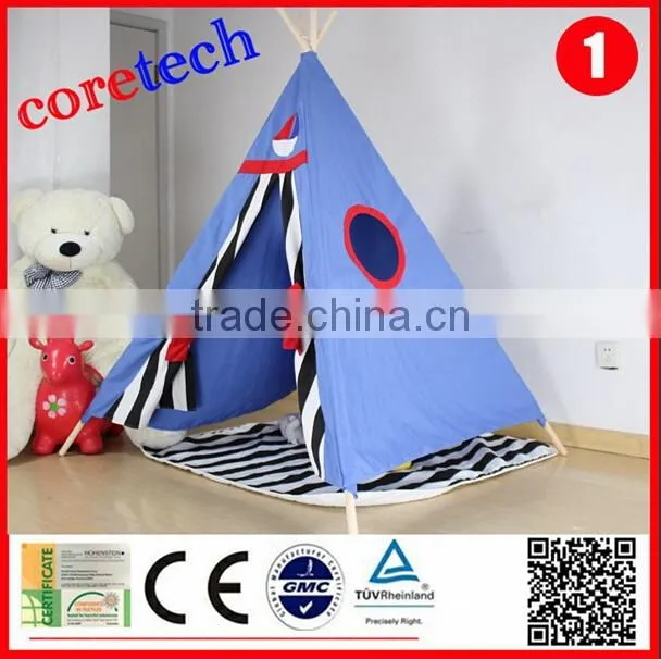 Anti-bacterial Popular Fashion kids teepee tent Factory