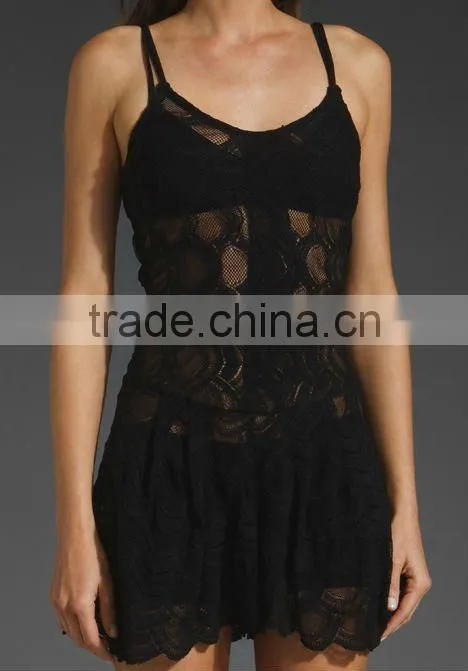 women's lace romper