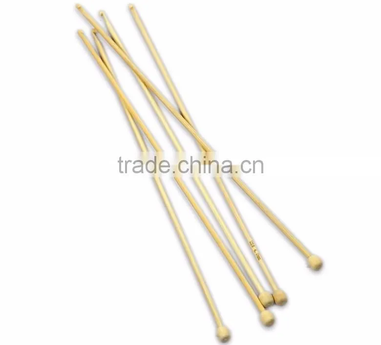 High Quality 5PCs Bamboo Afghan Tunisian Crochet Hooks Needles