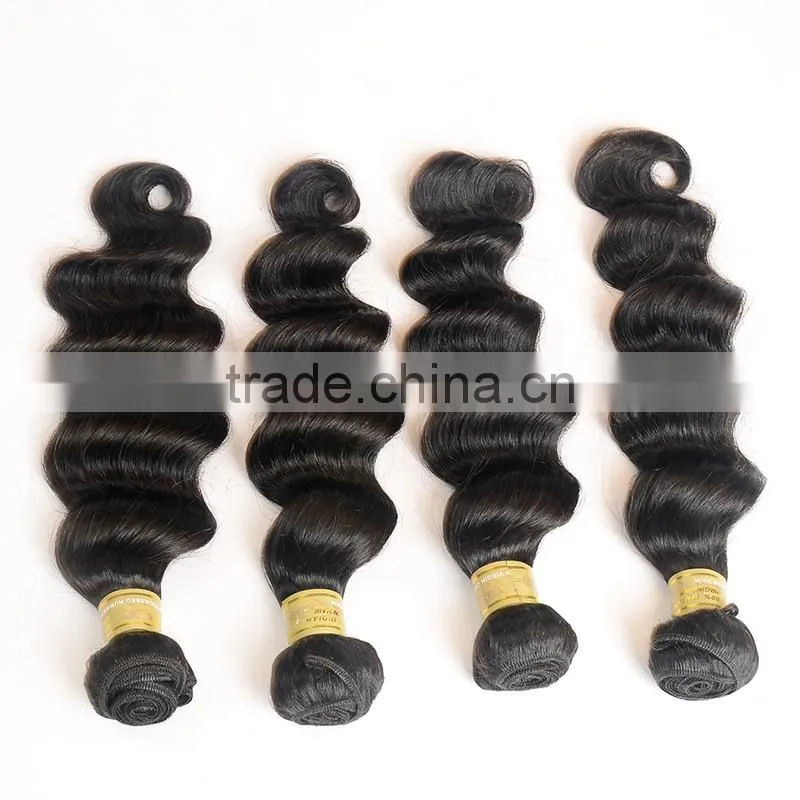 Loose Deep Raw Unprocessed 100% Raw Virgin Indian Hair