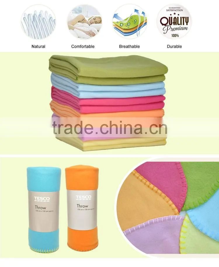 Promotion Gift China Factory Polar Fleece Blanket