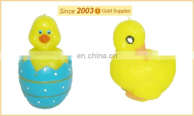 easter candle decoration