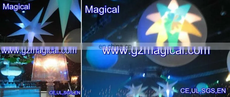 fantastic flowers decoration/ inflatable beautiful lighting flowers for sale
