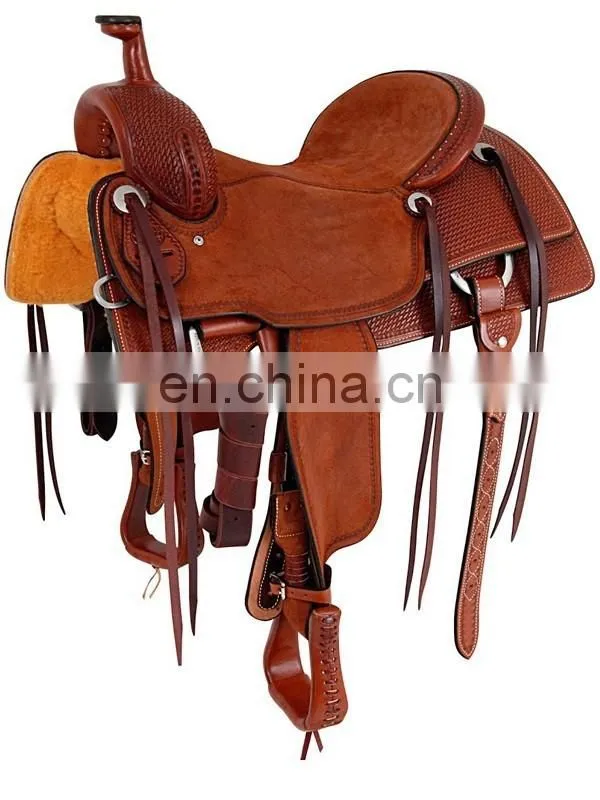 wholesale horse trail saddles - 2017 Custom Trail Saddle - Horse racing saddle complete set