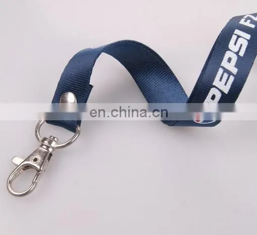 Promotional neck custom polyester lanyard