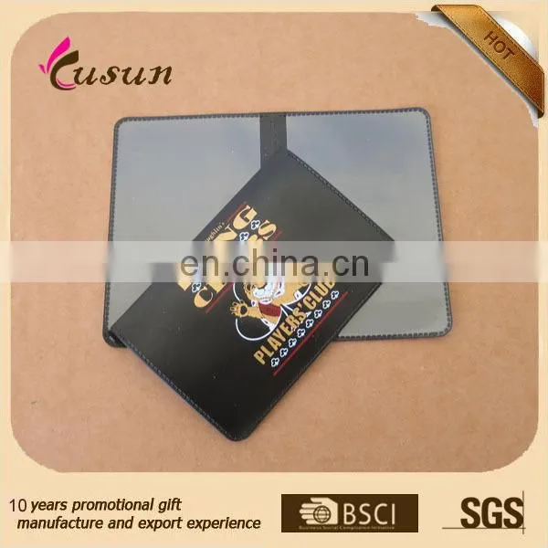 BSCI promotional 3 fold pvc card holder