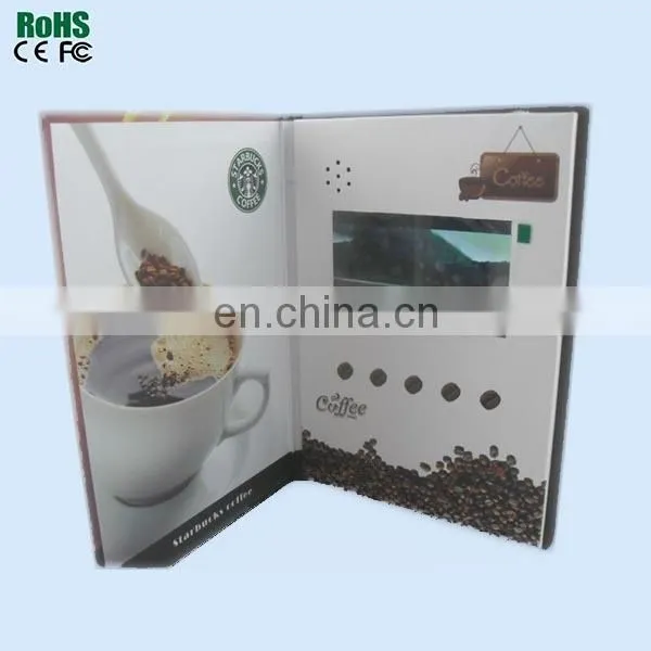 USB MP4 Module With Motion Sensor For Wedding Invitation Card