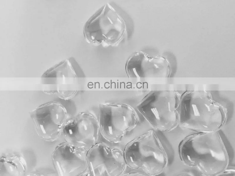 Acrylic Hearts Vase Gems or Table Scatters