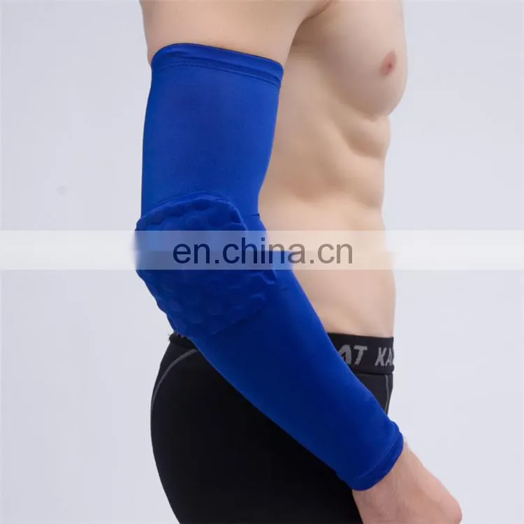 Compression Elbow Sleeve Arm Sleeves Elbow Brace with Honeycomb Pad