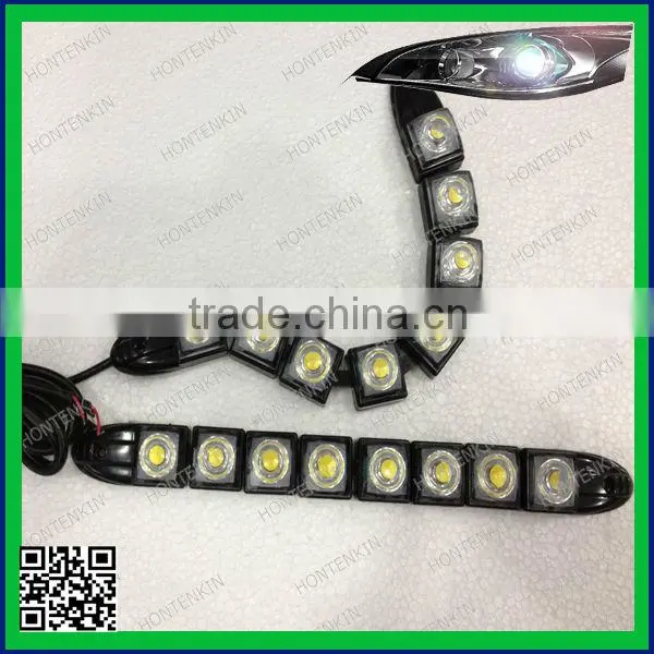 NEW 100% waterproof 6pcs LED DRL Daytime Running Light
