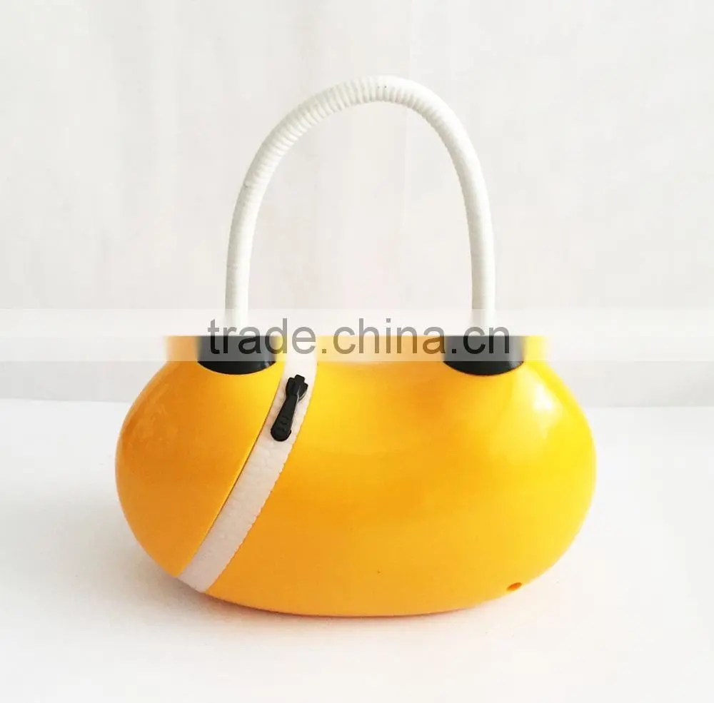 New indoor cordless battery operated Bag Shaped LED Portable Fashion Table Lamp