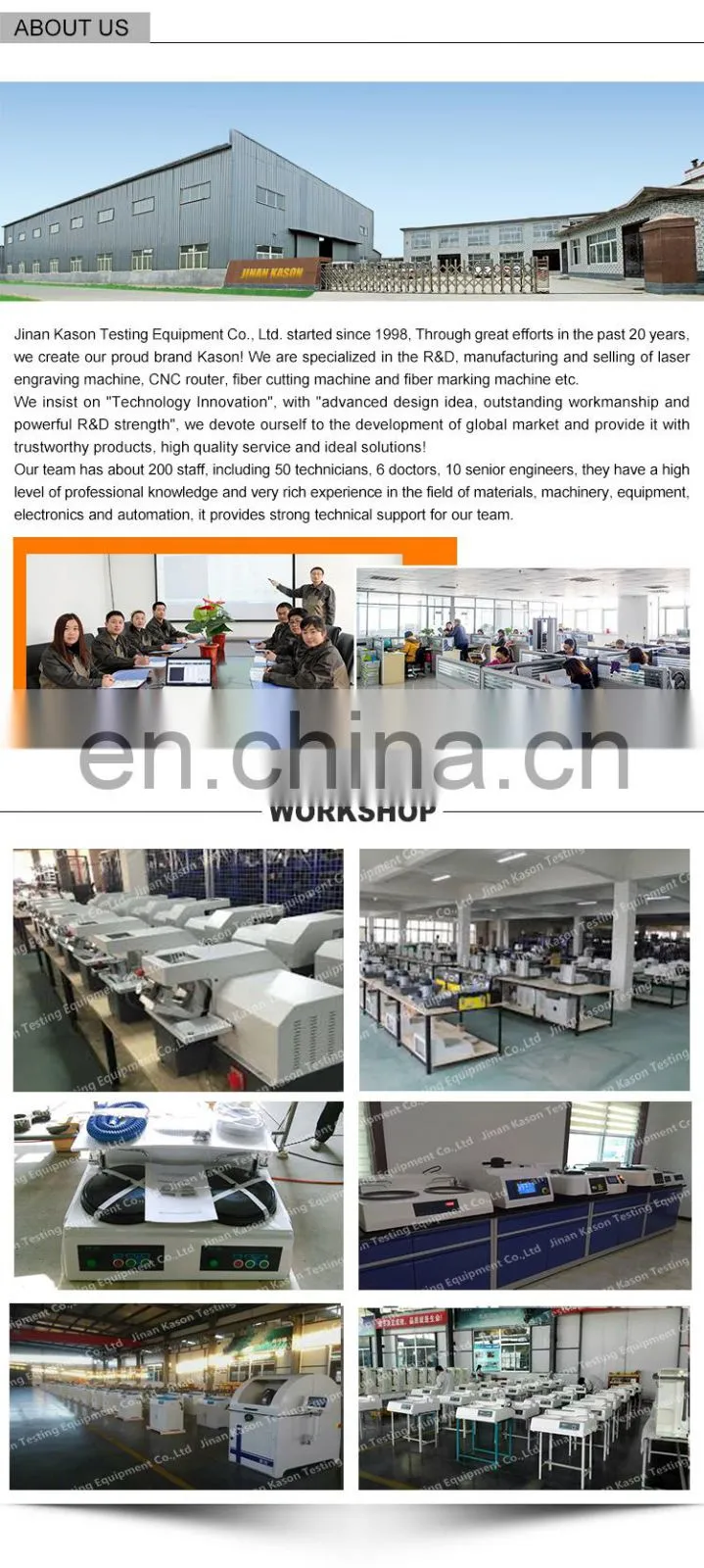 MoPao 2D 200mm Metallographic Sample Grinding Polishing Machine