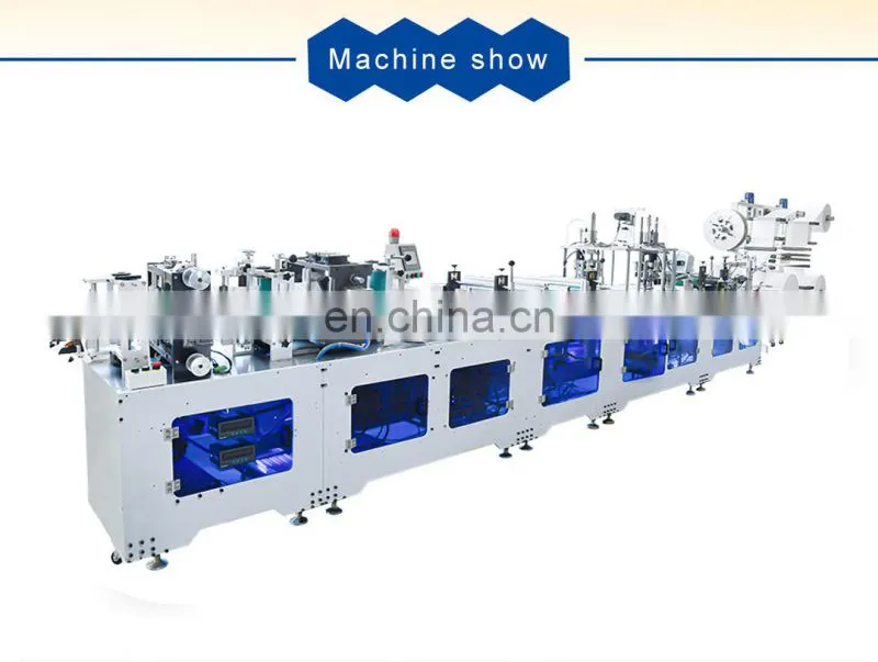 Super High Speed Fully Automatic Disposable Folding Mask Making Machine