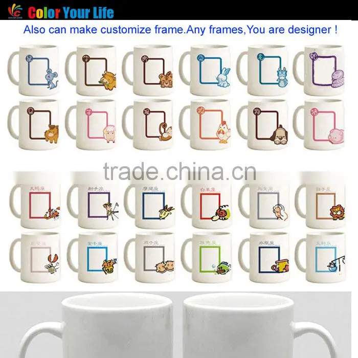 Colorking Top Quality Top Sale Worldwide Popular Sublimation Ceramic Coffee Mug (M001-2)