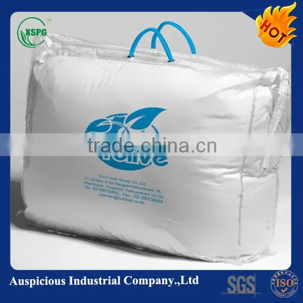 New listing PVC bedding packaging bag