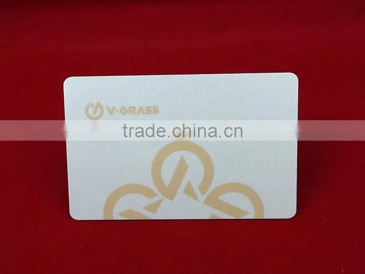 environmental Customized size inkjet thermal printing 125khz blank plastic ID card with TK4100 T5577 EM4100 chips for printer