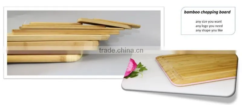 bamboo chopping board with weight bamboo board silicone edage
