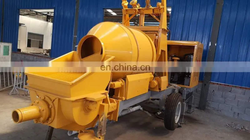 best quality portable diesel / electric concrete mixer mixing machine with pump price