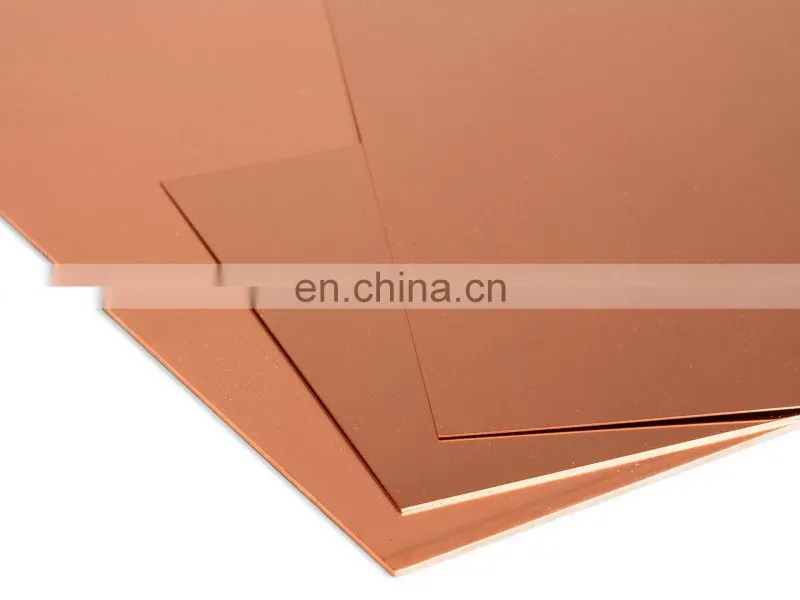 99.9% Purity Copper Sheet C101