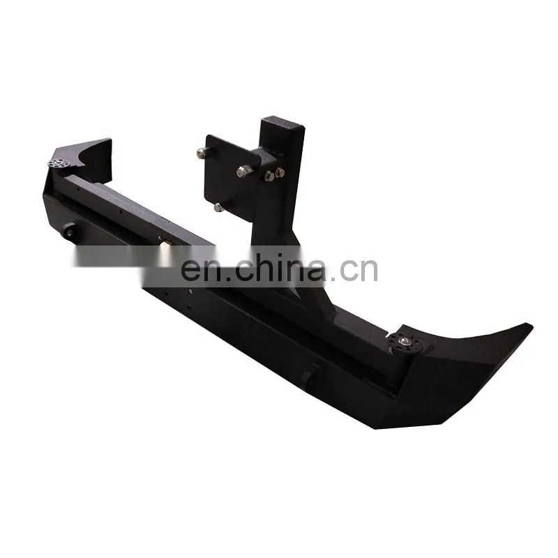 Steel rear bumper with spare tire rack oil barrel rack for FJ Cruiser 2007+