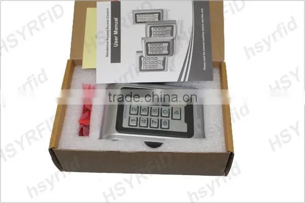 HSY-S209 Wiegand 26 Input Digital Swipe Card Keypad RFID Reader with Industrial IP68
