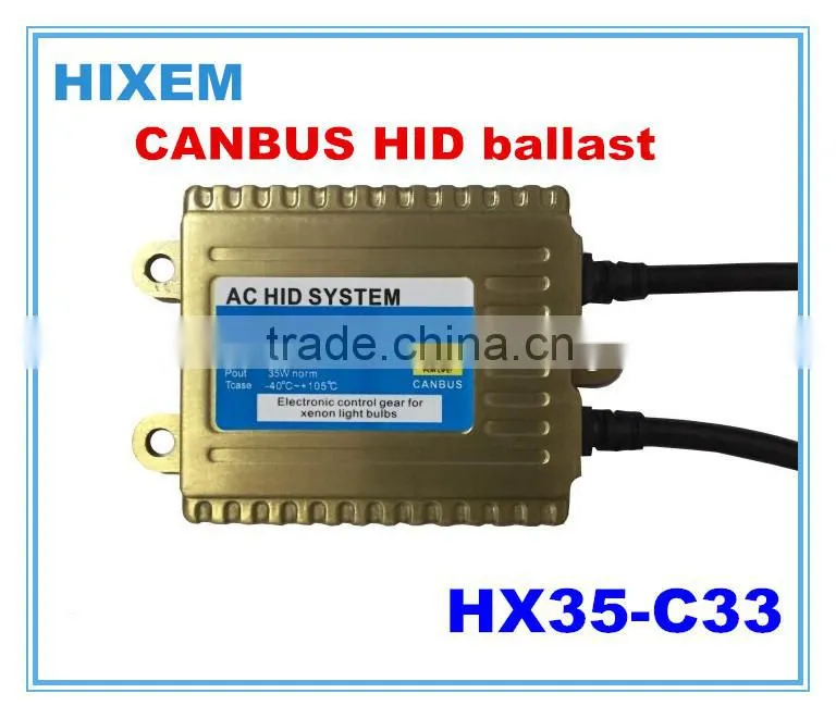 universal 35w canbus hid ballast, solve canbus problem for all cars
