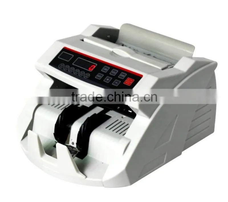 USD / EURO Cash Machine Bill Money Currency Counter With UV MG Detection Bill Counter