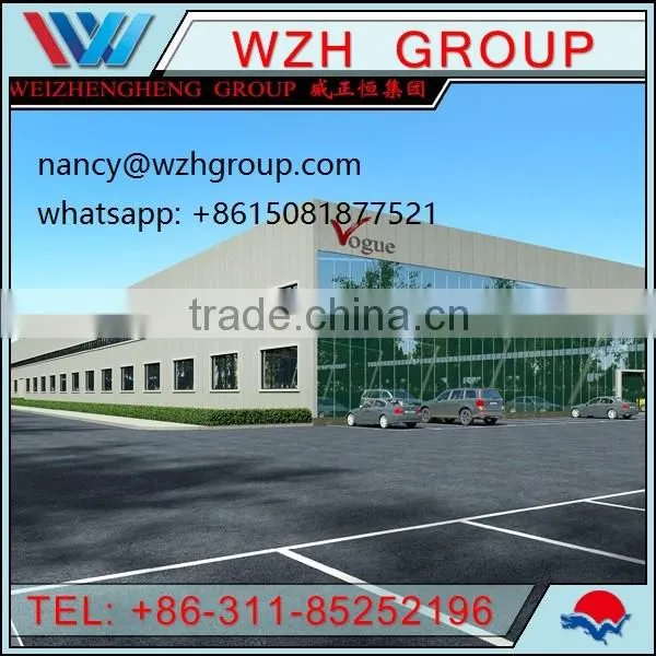 Q345 Q235 China Designed Ethiopia Industrial Steel Structure Warehouse Workshop Steel Structural Building