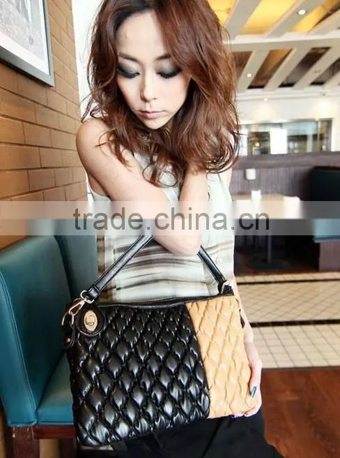 2012 office lady taiwan designer pu leather handbags