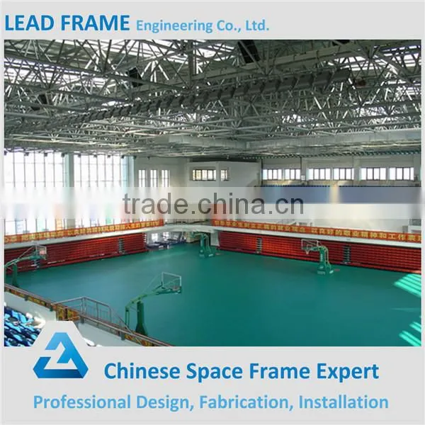 Profiled steel space sheet basketball stadium structure