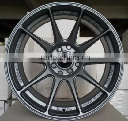 XXR 15 16 17 18 inch matted gunmatel top quality proformance racing JWL wheel rims