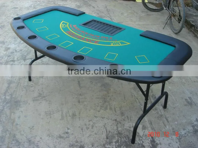 Black Jack Poker Table